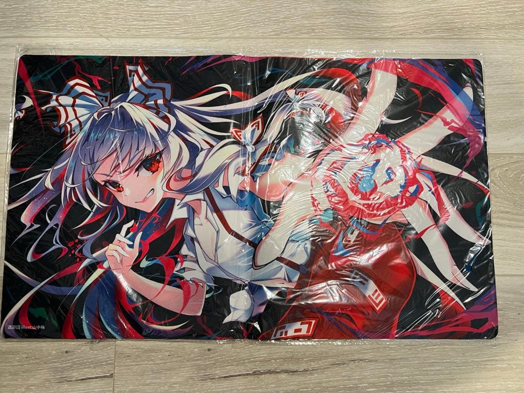 藤原妹紅 プレイマット 東方Project_クリエイターズプレイマット 7 藤原妹紅&蓬莱山輝夜
