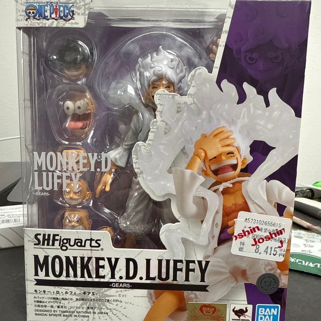 未開封★フィギュアーツ ルフィ ギア5 ☆SHFiguarts Gears 5