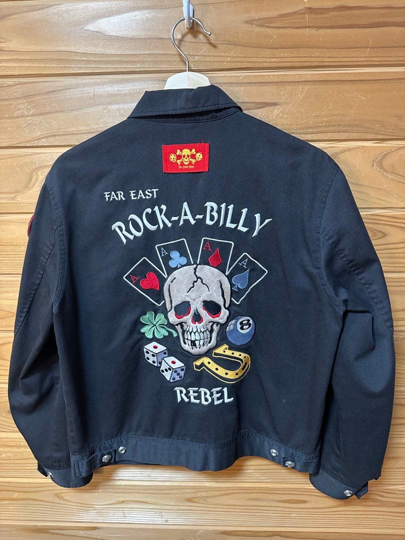 Cream soda 刺繍ジャケット スカジャン 東洋 gold 666