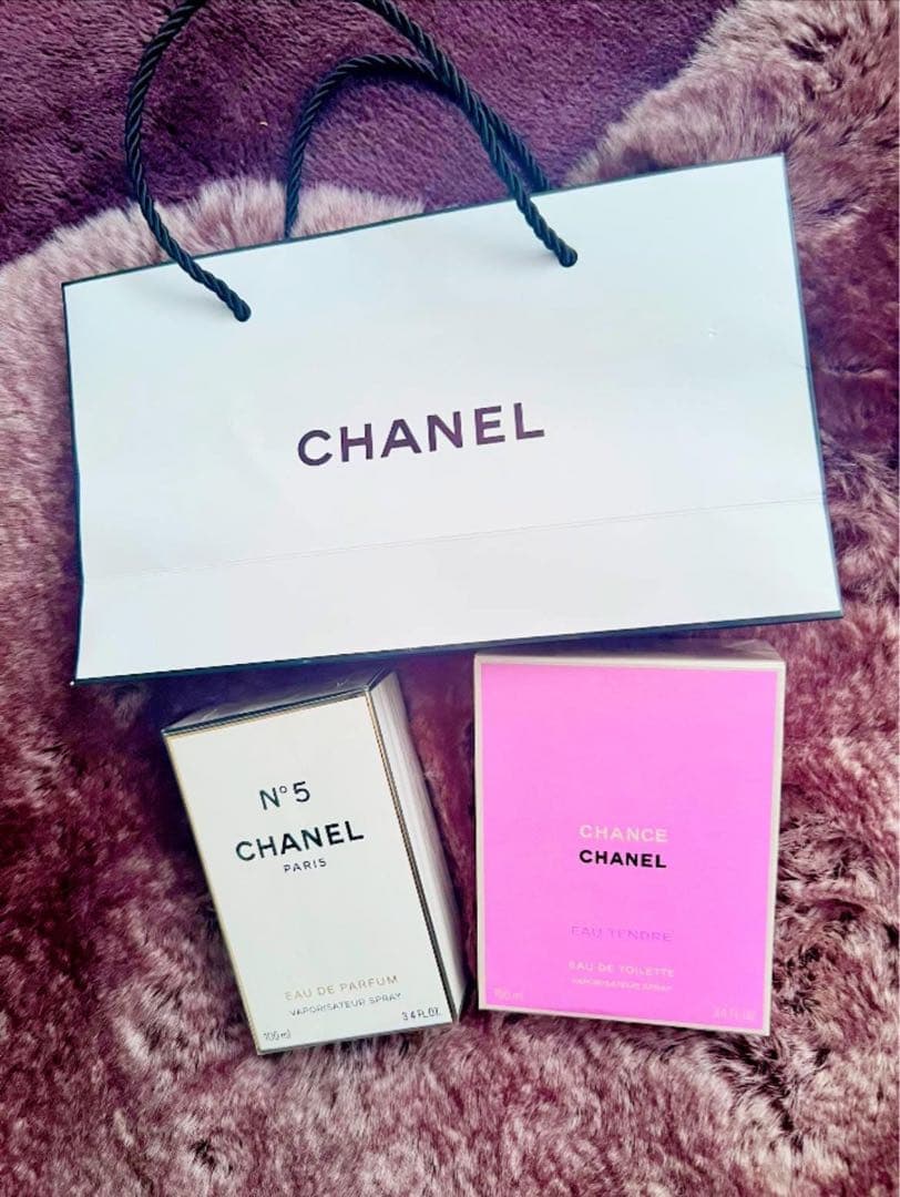 CHANEL N°5 & CHANCE 香水セット ギフトバッグ付き