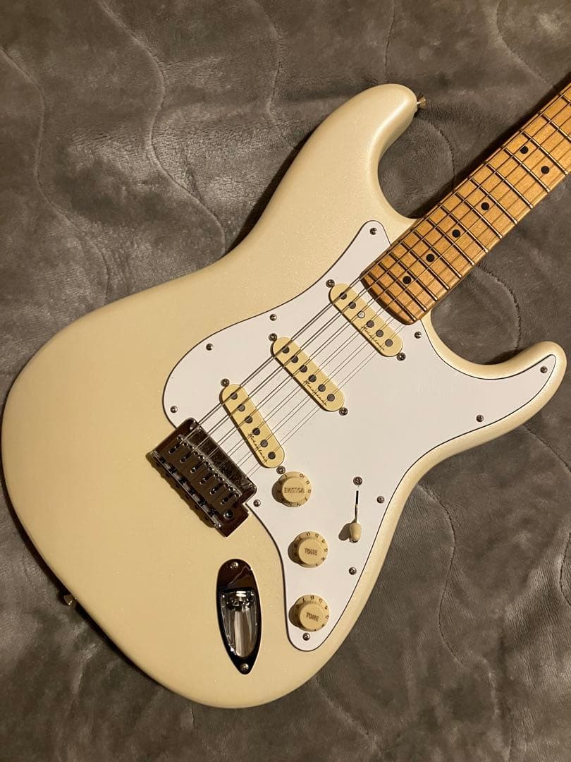 ギター Fender Player Plus Stratocaster Fender Player Plus Stratocaster Electric Guitar - Olympic Pearl