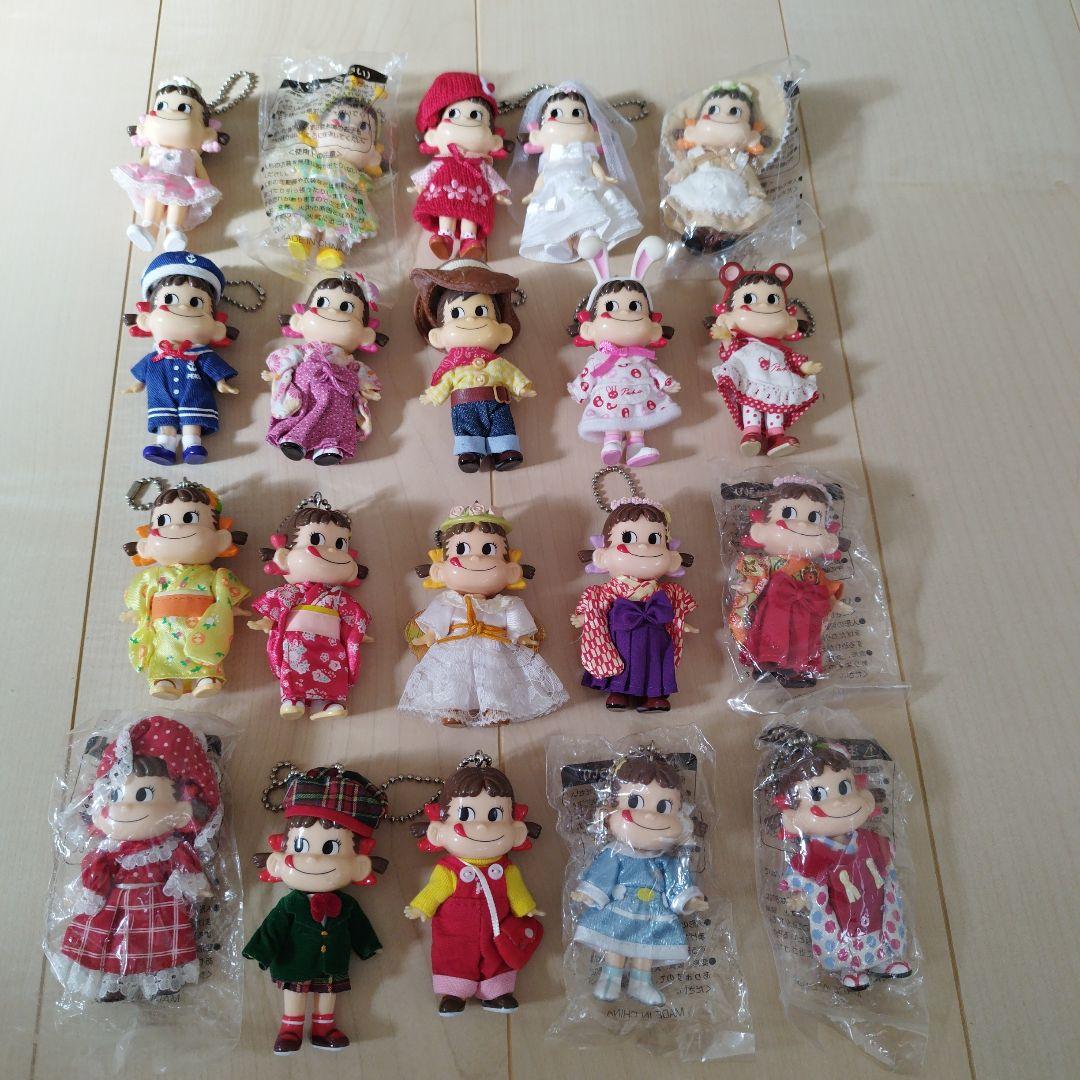 アイドルペコちゃん プリティペコちゃん 20体セット 中古 新品未開封品