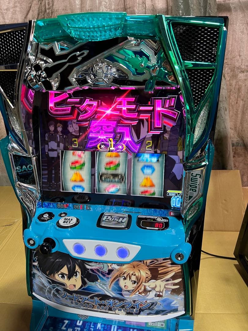 スマスロ実機 ソードアートオンライン データ バイブ - メルカリ