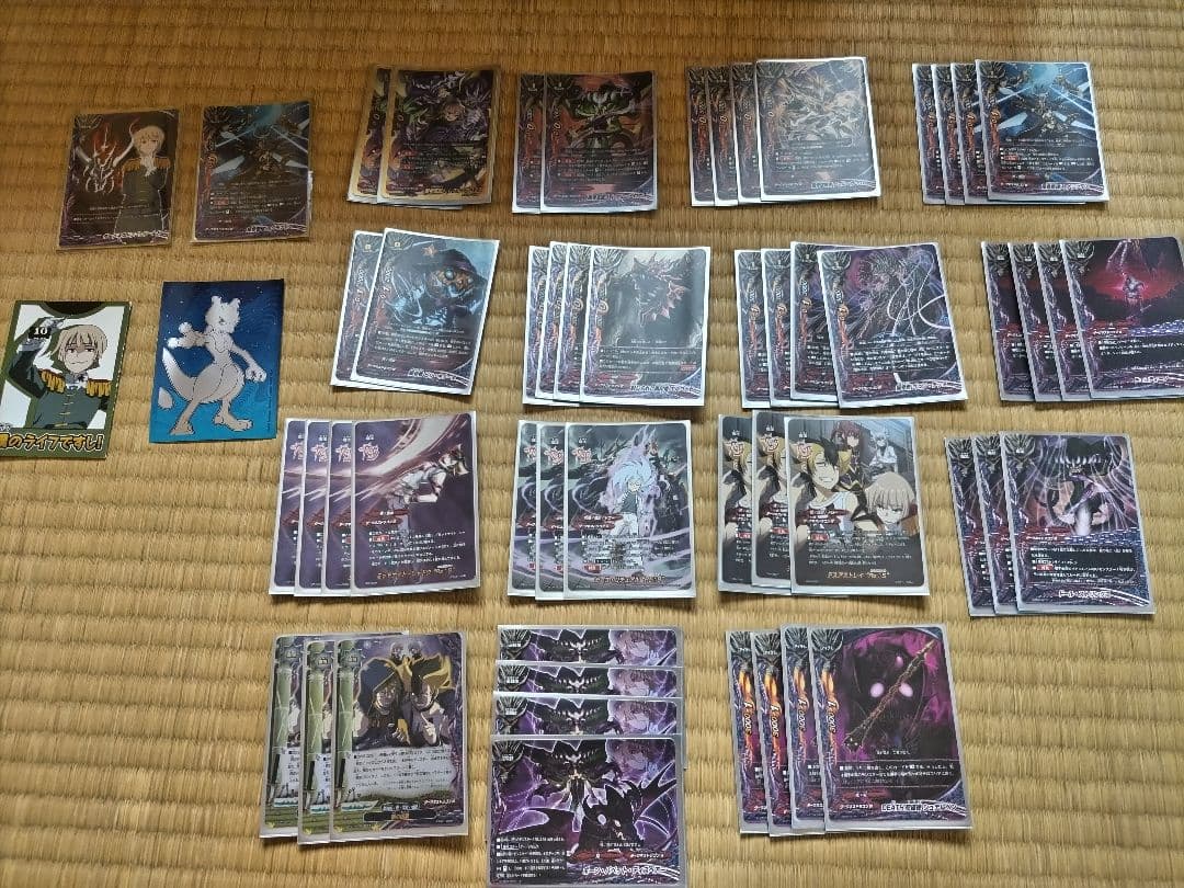 バディファイト引退品　死・操骨デッキ その他ダークネスドラゴンワールドパーツ