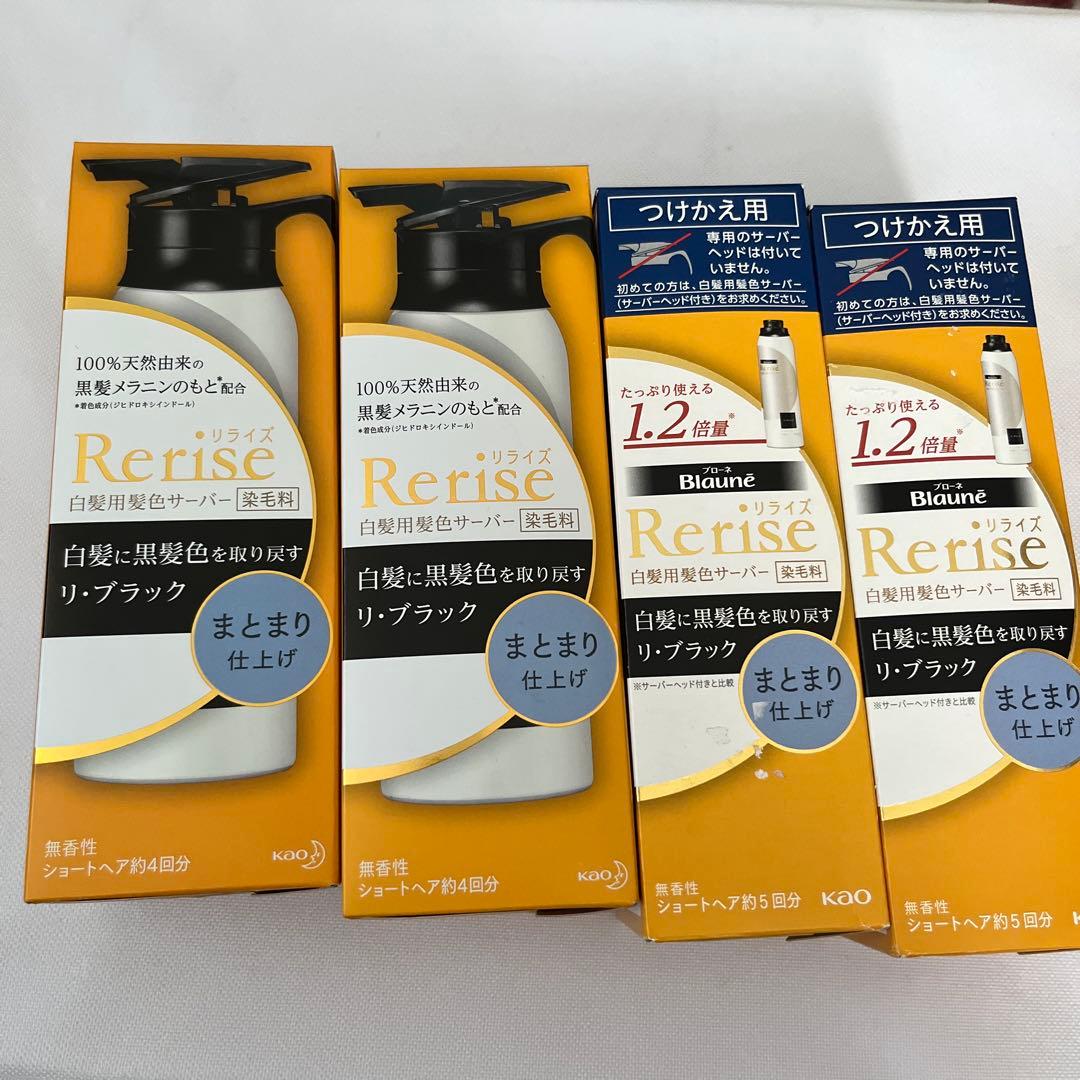 リライズまとまり仕上げ本体×2、付け替え×2