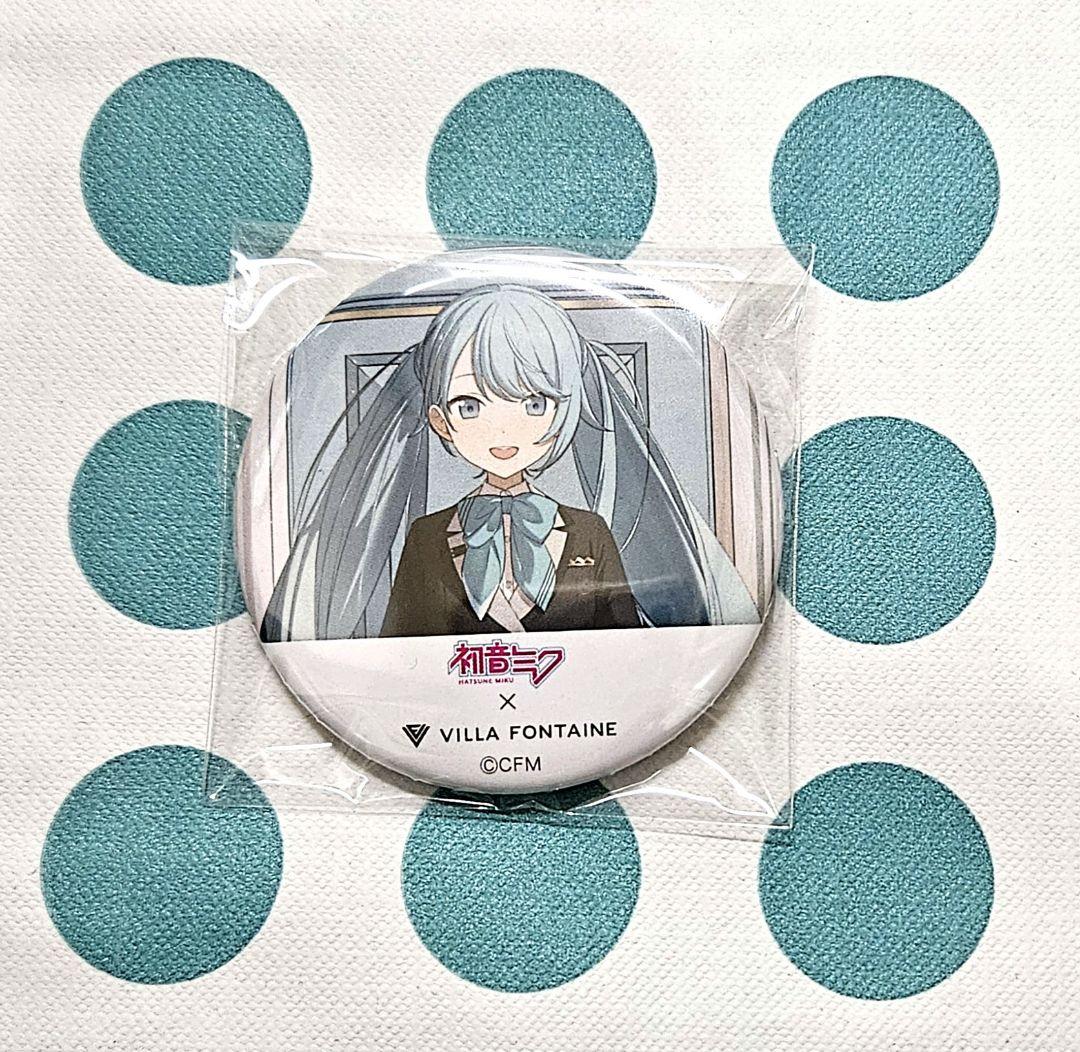 【新品】ホテル ヴィラフォンテーヌ 羽田 誕生月 限定品 初音ミク 缶バッジ