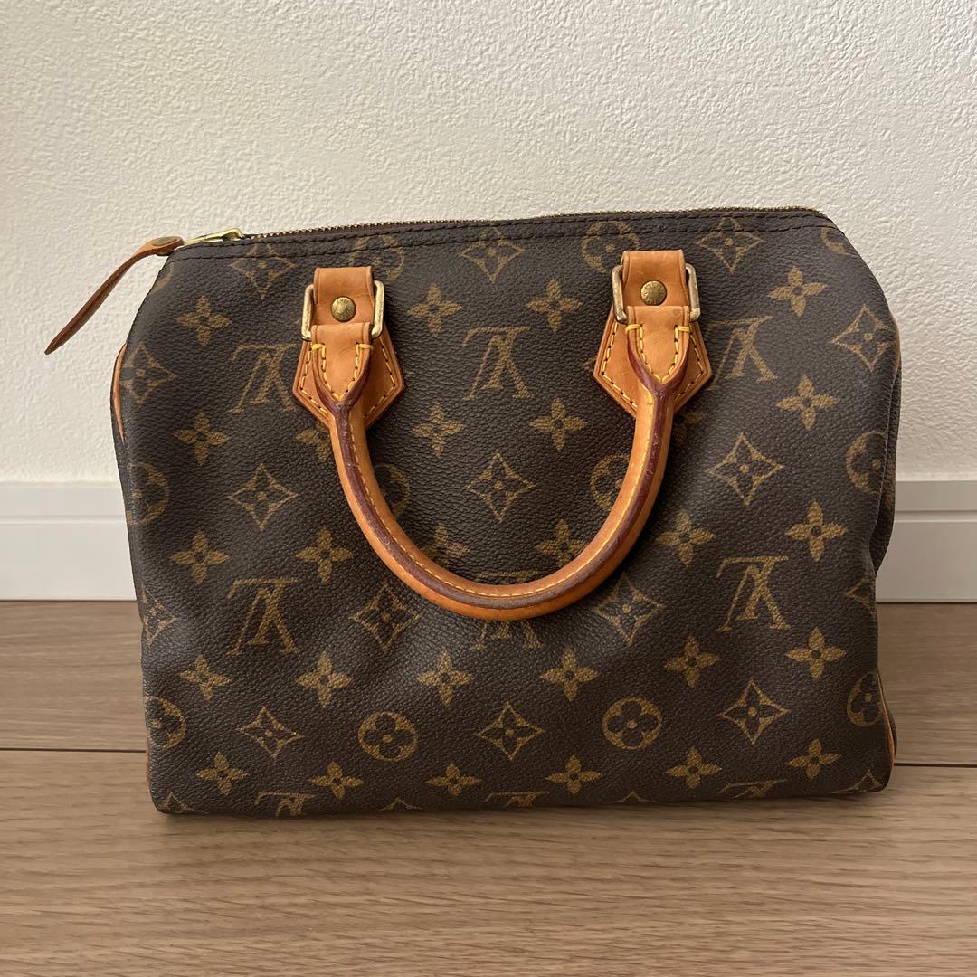Louis Vuitton モノグラム ハンドバッグ スピーディ25 南京錠