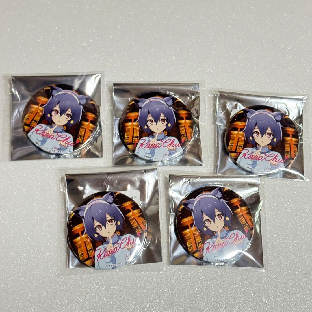 ゾンビランドサガ 唐津市 冬の周遊キャンペーン 缶バッジ 水野愛 5個