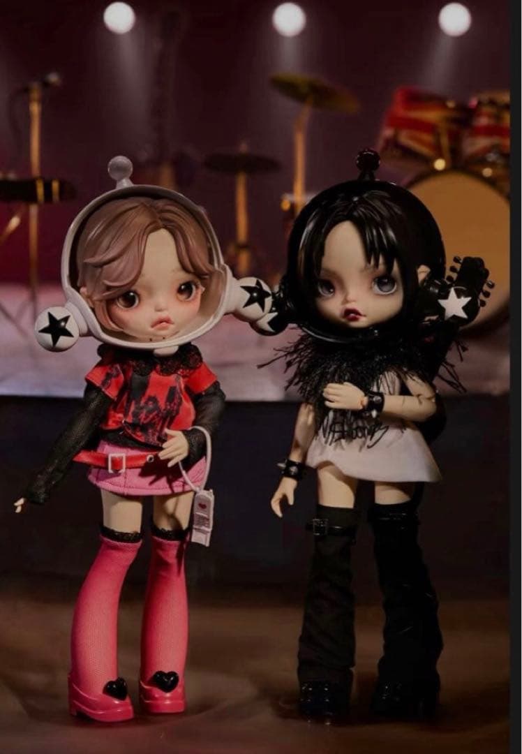 POP MART SKULLPANDA NANA 大崎ナナ小松奈々可動ぬいぐるみ