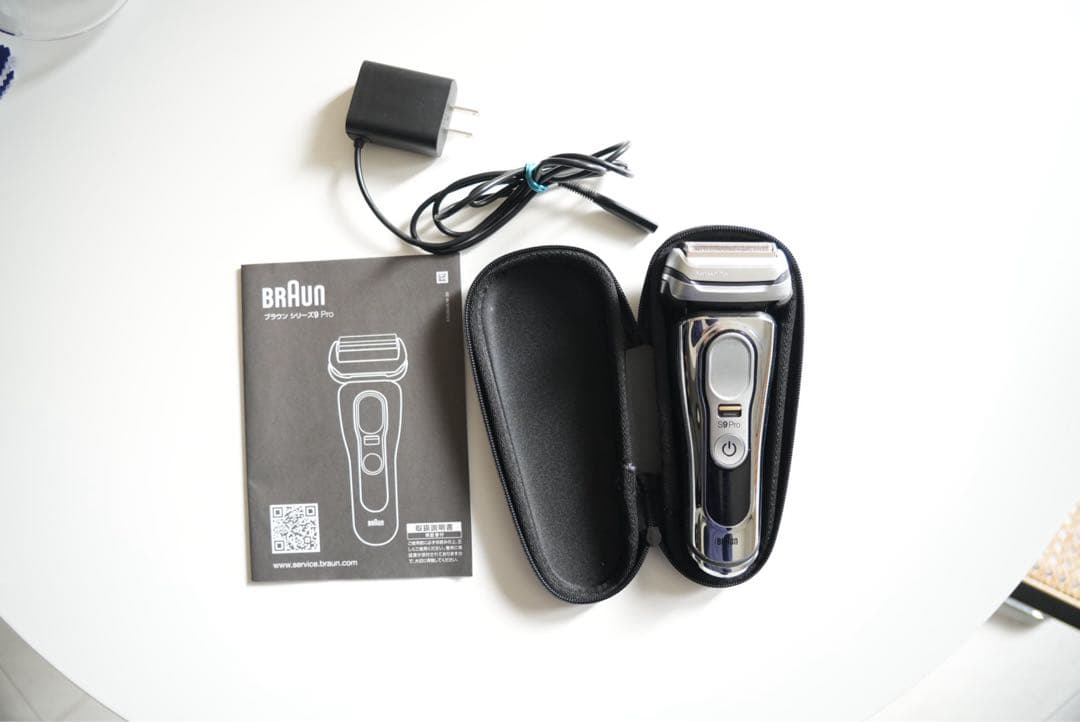 BRAUN series9pro 充電器付き