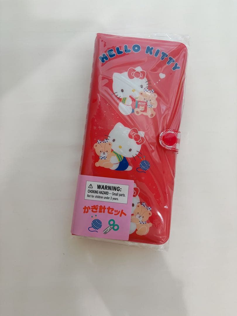 新品未開封品】ハローキティ かぎ針セット - メルカリ