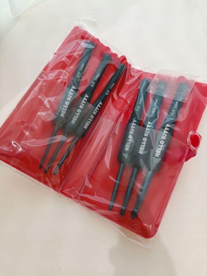 新品未開封品】ハローキティ かぎ針セット - メルカリ