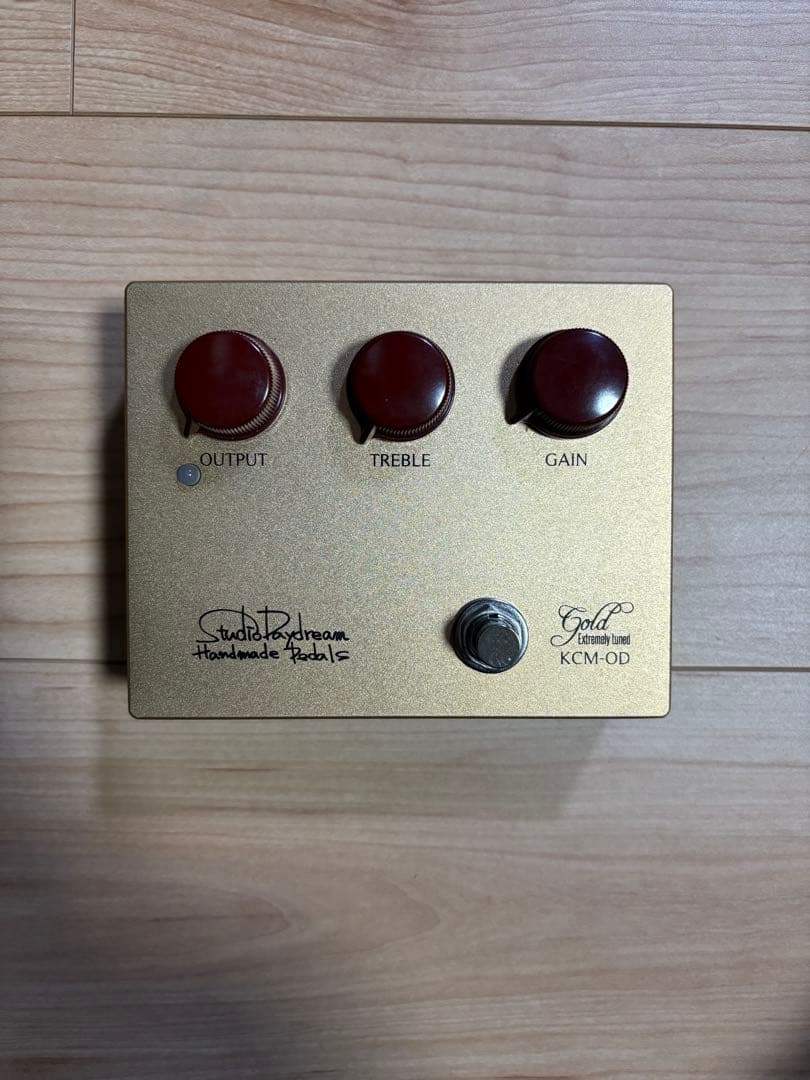 KCM-OD ゴールド ギターエフェクター