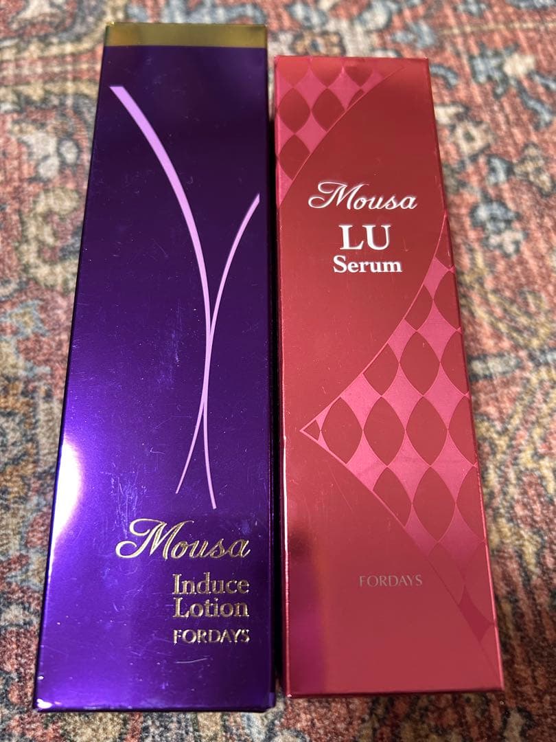 ムーサ インデュース ローション & LU セラム セット