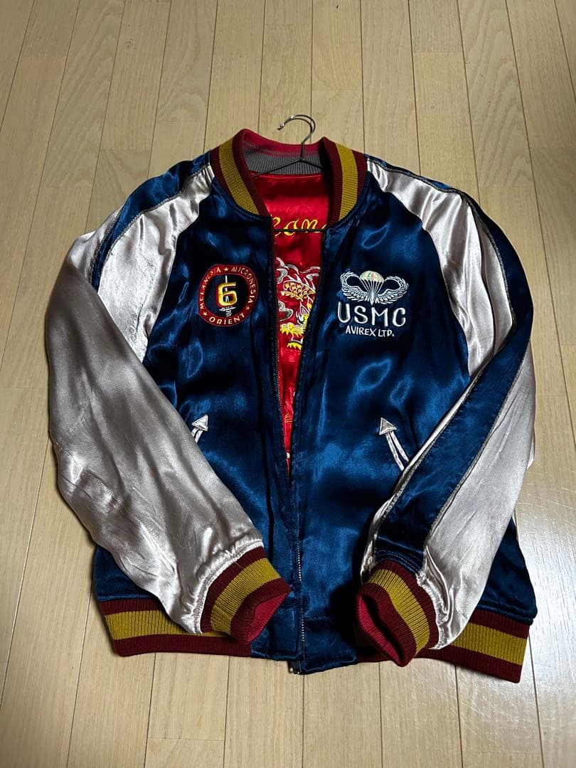 AVIREX USMC スカジャン 6th Division刺繍