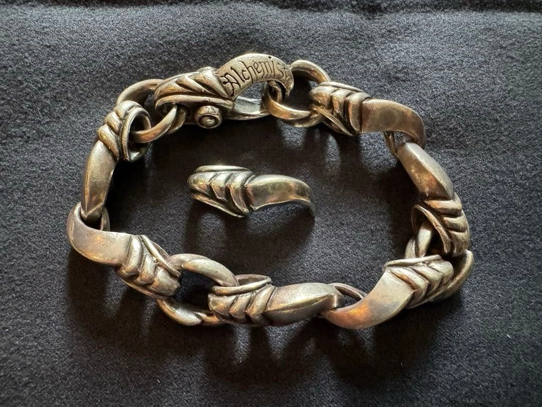 アルキャミスト　Alchemist シルバーブレスレットとペンダントトップセット