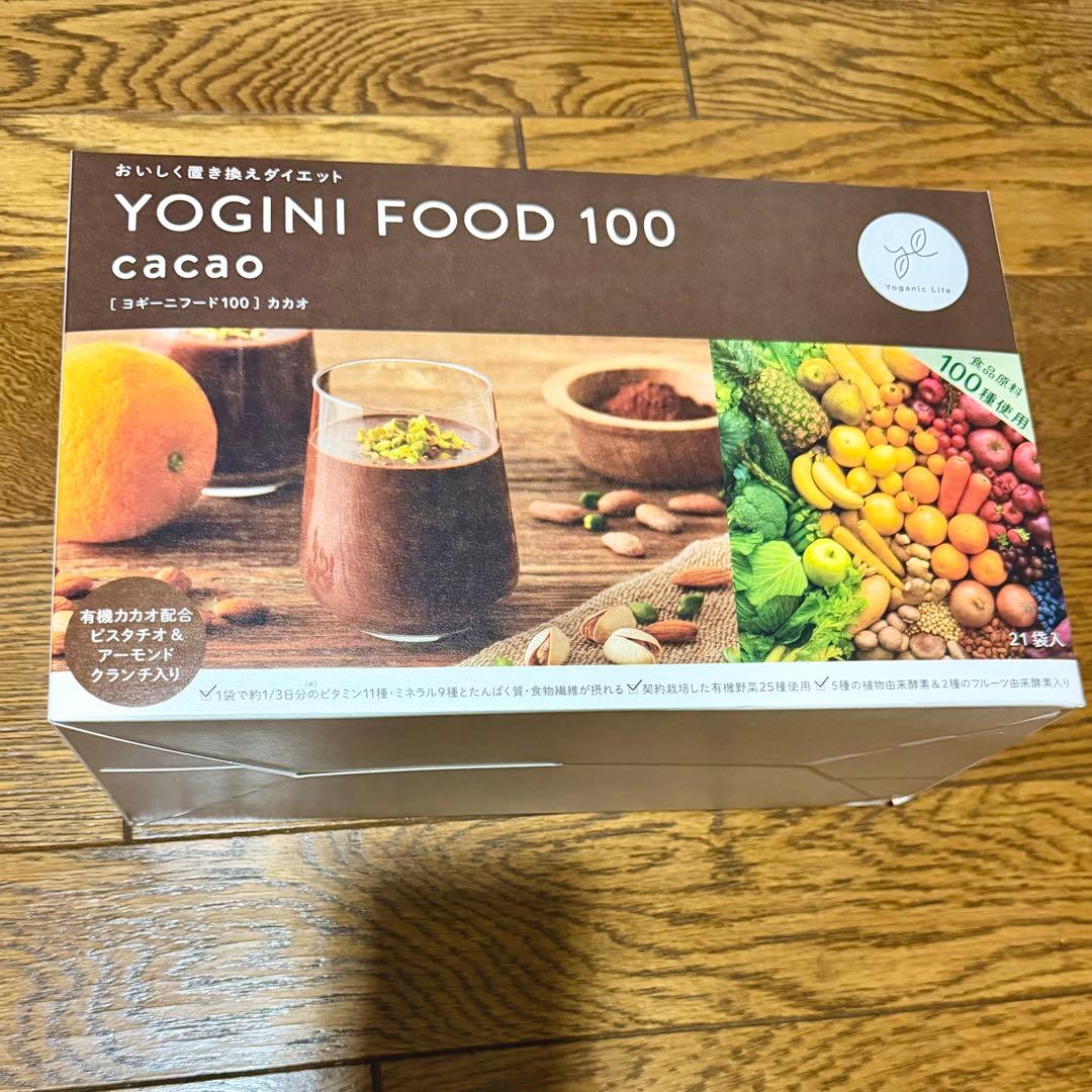 YOGINI FOOD 100 cacao 1箱 21袋入 - メルカリ