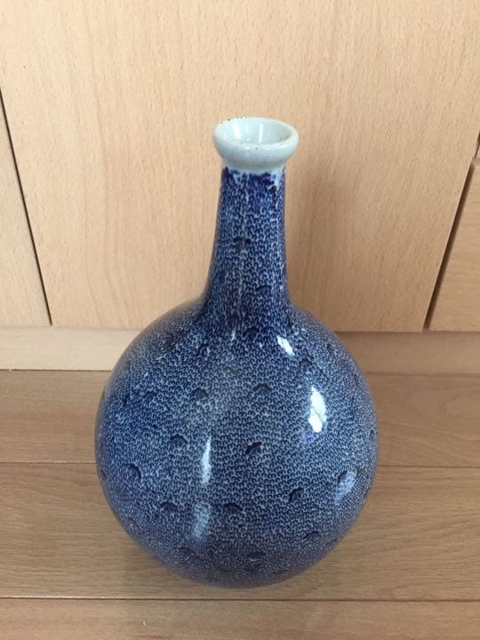 微塵 徳利 共箱付】備前焼窯変徳利（CR-049） 作家「クリストファーレイヴェン