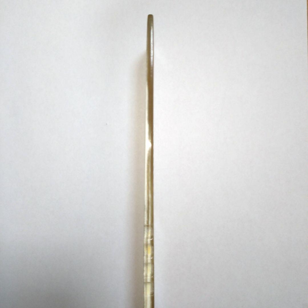 新品 未使用 マルヤ誂 水牛角櫛 特大直刃手付