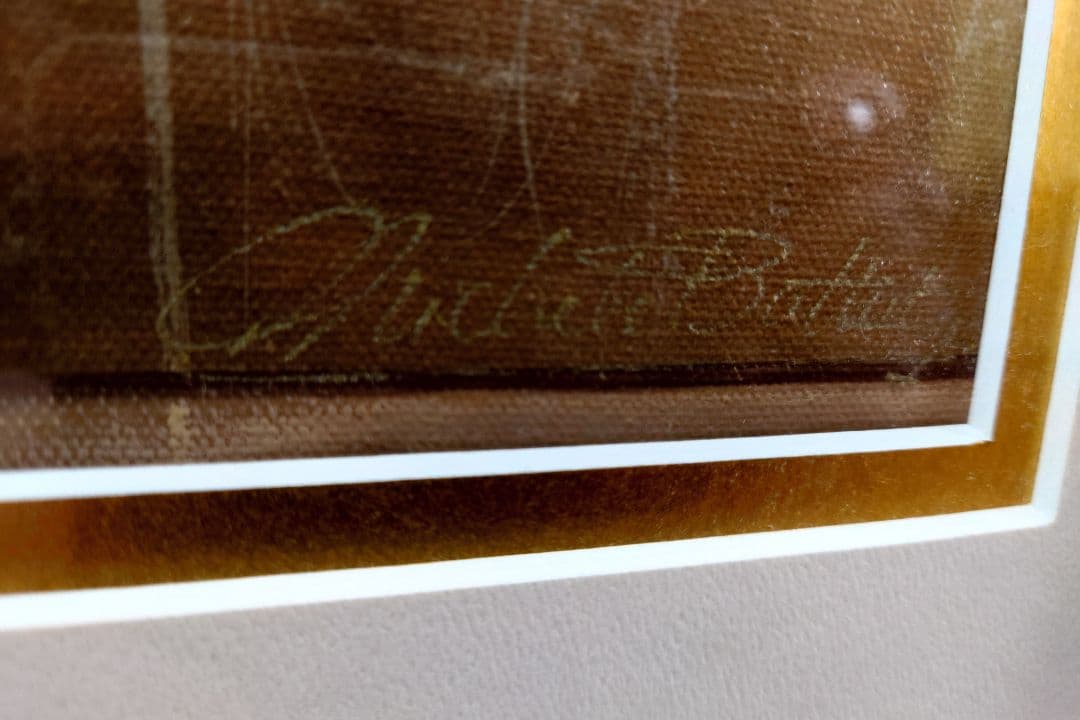 ミッシェル・バテュ 「神秘の出来事」絵画 リトグラフ 版画 ジクレ