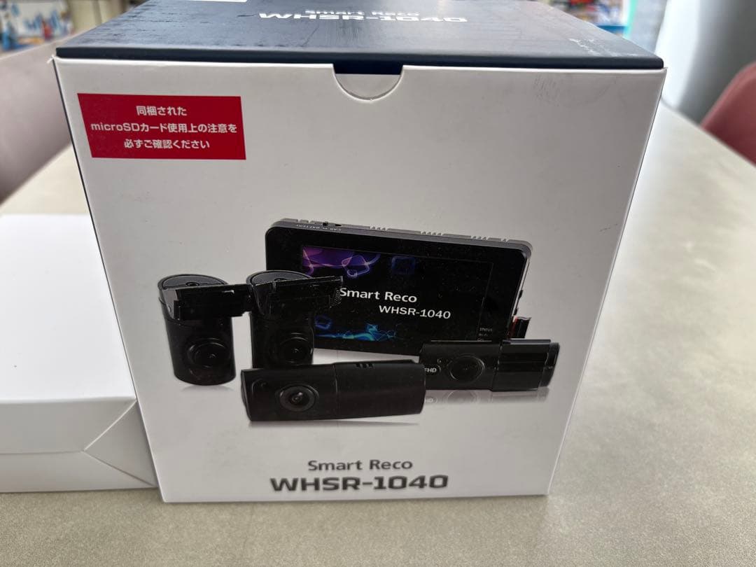 Smart Reco WHSR-1040 ドライブレコーダー　4カメラ