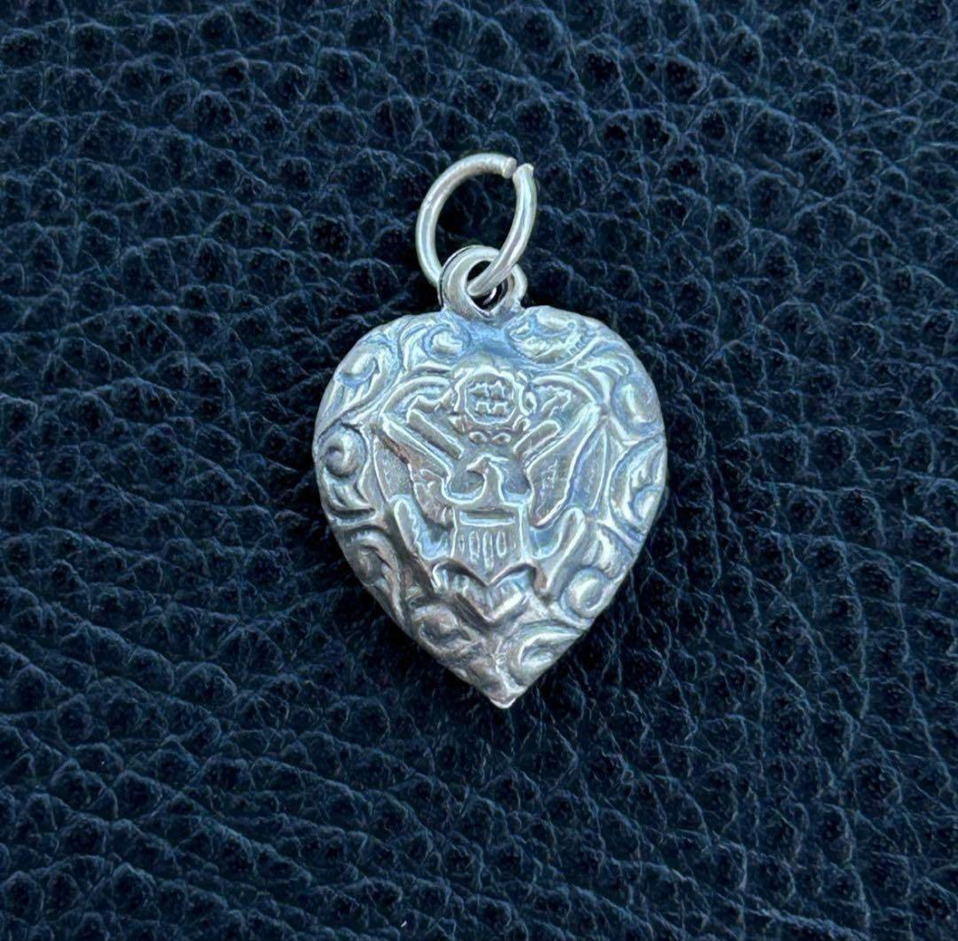 【入手困難】40s ARMY スウィートハートジュエリー パフィーハート 白頭鷲