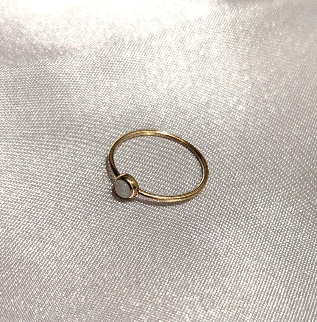 エテ　ete　オパールリング　k10 11号