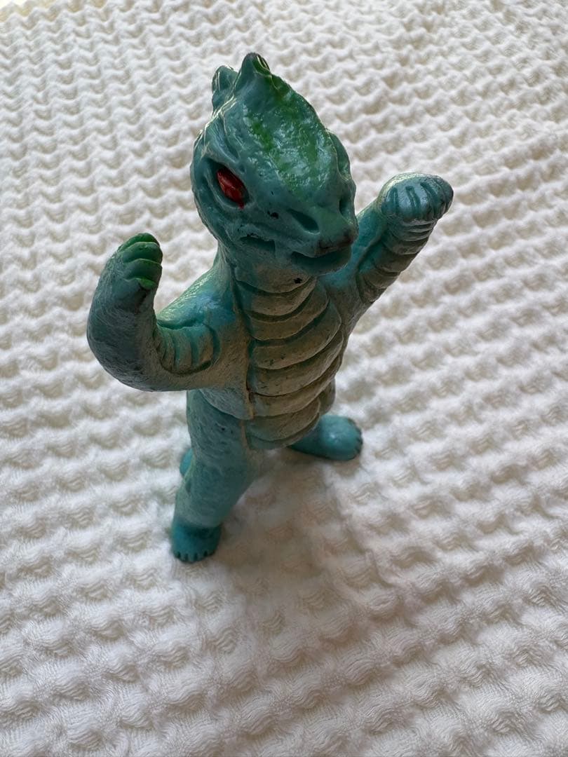 当時物・激レア　仮面ライダー ソフビ　トカゲロン