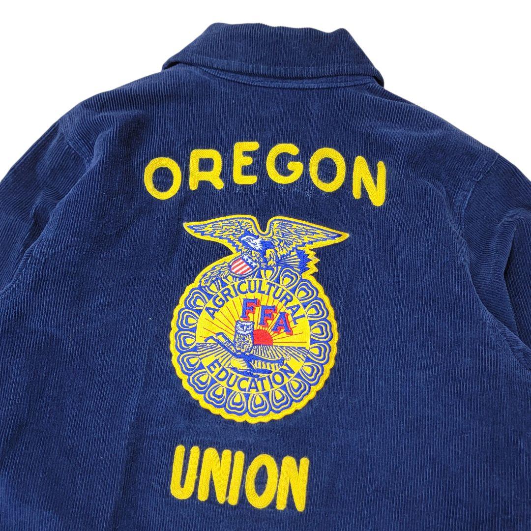 エラー品 90S-00S FFA ファーマーズジャケット OREGON 濃紺 - メルカリ