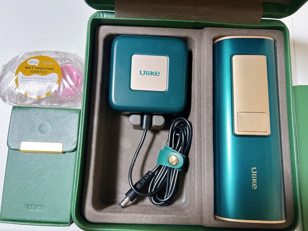 Ulike IPL冷却 家庭用脱毛器 UI104グリーン