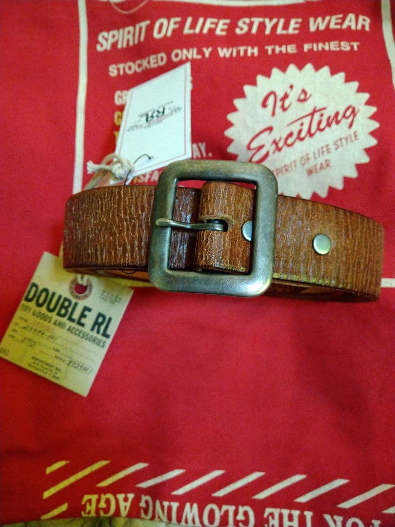値下げ 新品未使用 RRL ギャリソン ベルト 38 完売サイズ
