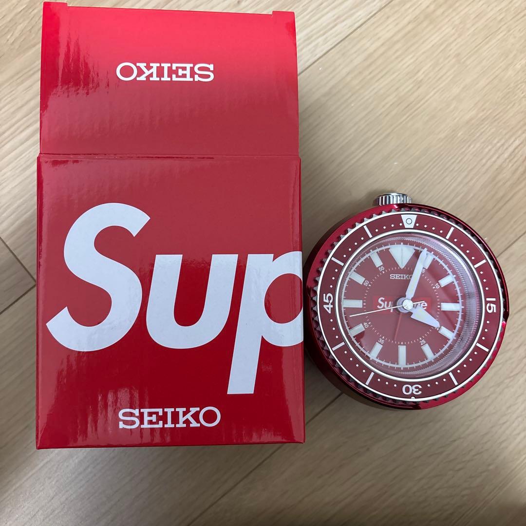 SupremexSEIKO 目覚まし時計赤 楽天市場】目覚まし時計 ベル 好評 置き時計 置時計 ベル時計 丸い時計