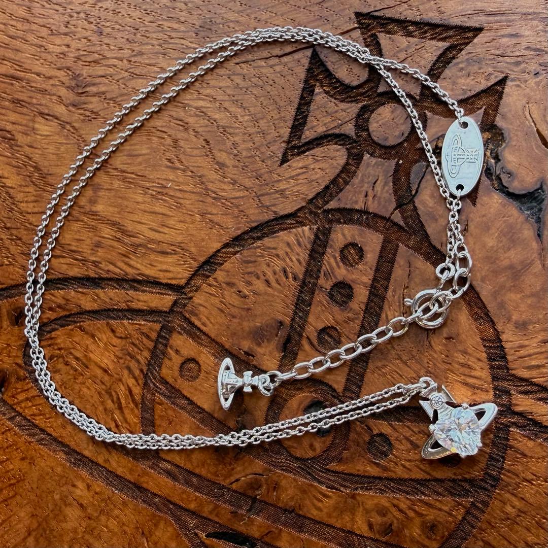 希少シルバー925 Vivienne Westwood ハート オーブネックレス - メルカリ