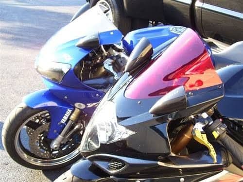 バイク ミラー AXXL スポッターミラー ホワイト Amazon | 【衝撃・強度に強い高強度ABS製】 バイク ミラー スクエア