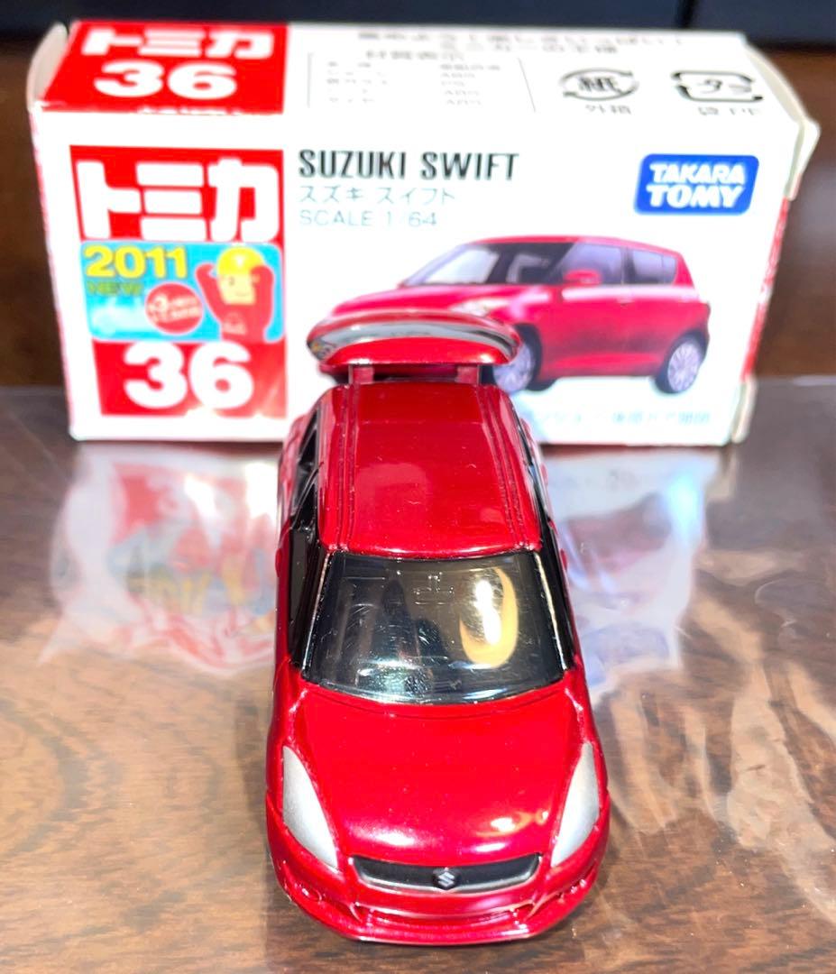 No.36 スズキ スイフト 廃盤 絶版 トミカ ミニカー 2011年 新車 - メルカリ