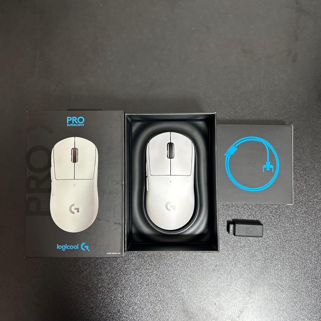Logicool G PRO SUPERLIGHT ホワイト 本体