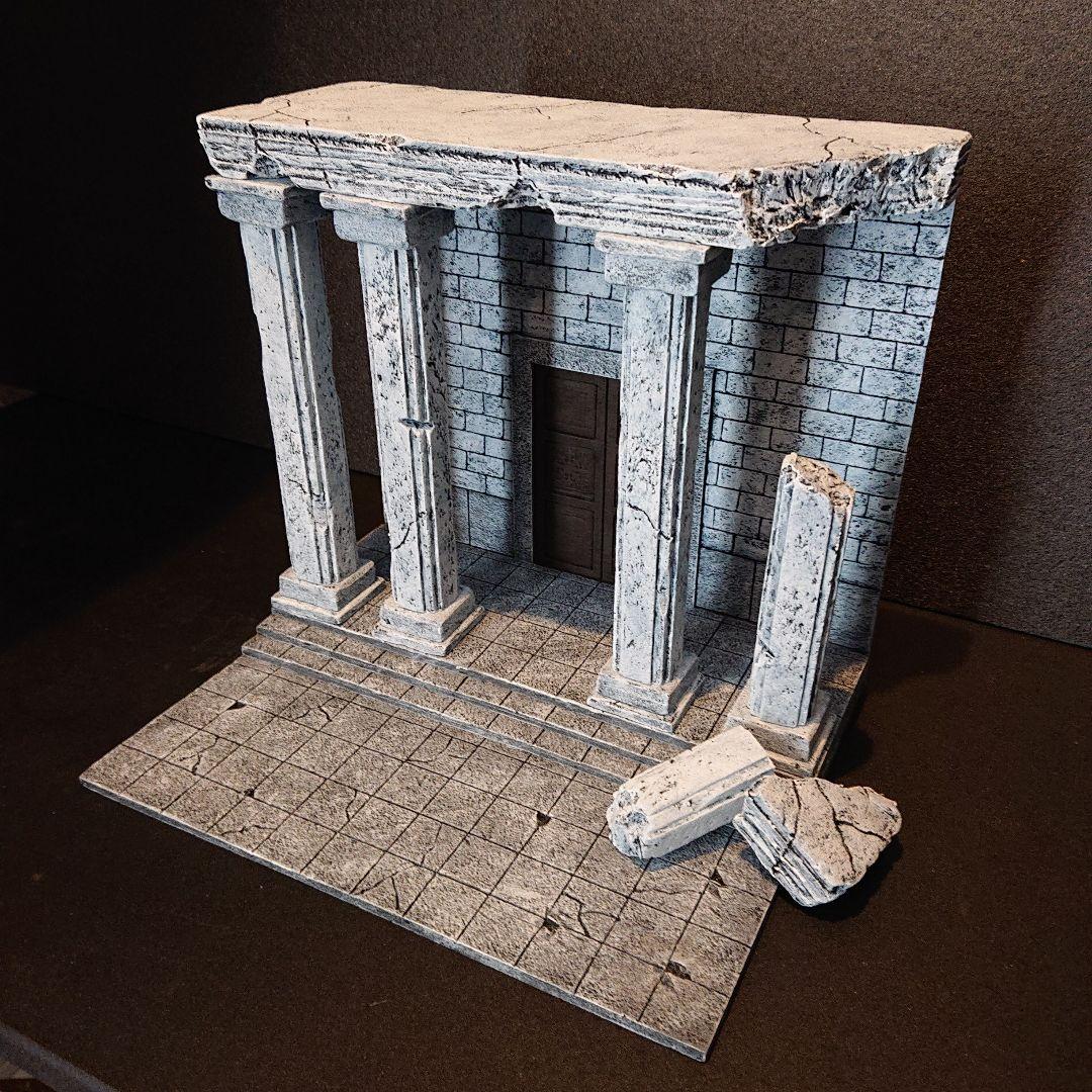 ジオラマベース 遺跡 神殿 ファンタジー ドラクエ ガシャポンクエスト