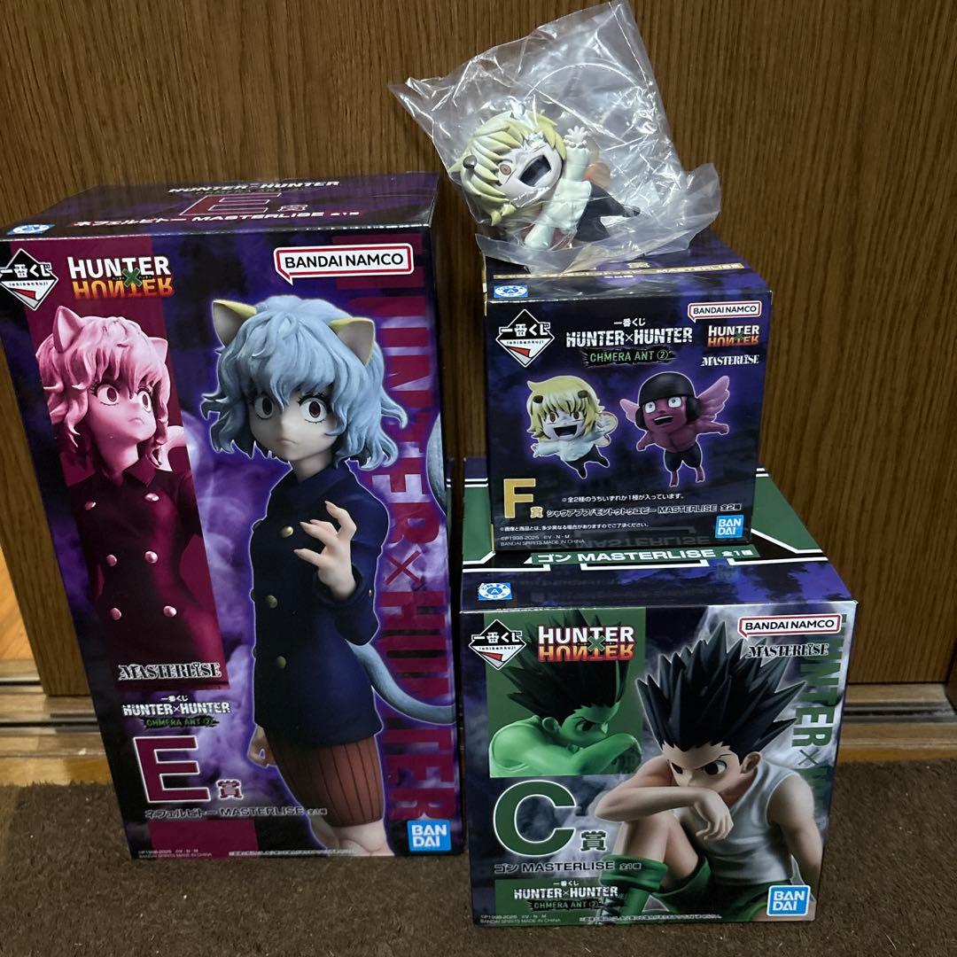 ハンターハンター一番くじフィギュアまとめ ゴン ピトー シャウアプフ