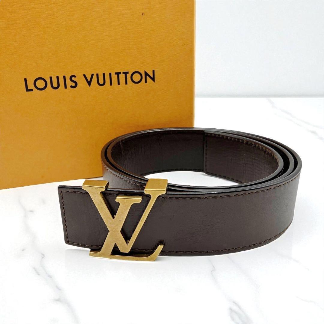 美品✨ ルイヴィトン ベルト ユタ サンチュール LVイニシャル