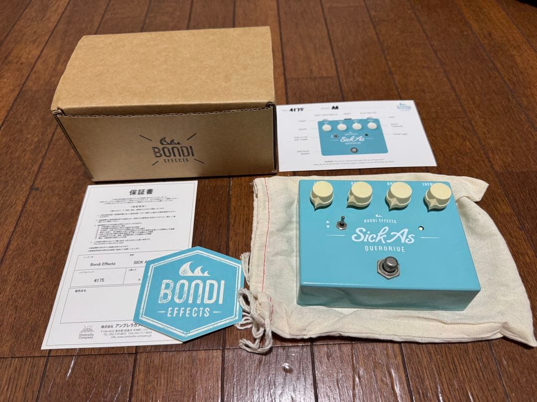 ギター Bodi Effects Sick As Overdrive