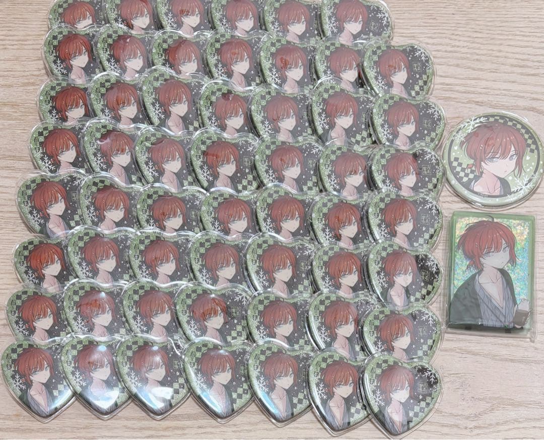 ディアヴォ エーダッシュ ハート缶バッジ 六花響鳴