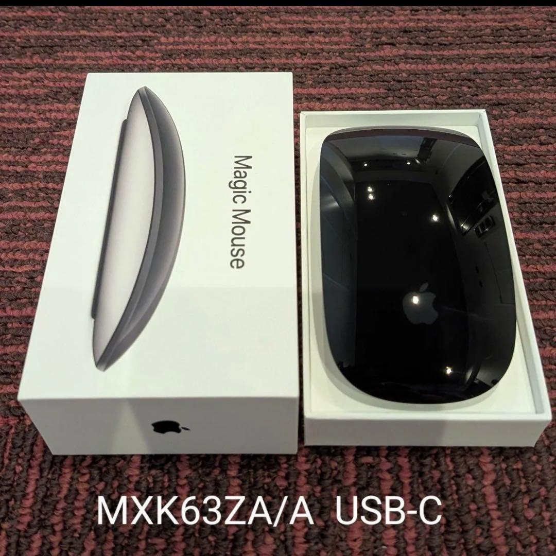 Apple Magic Mouse ブラック Magic Mouse（USB-C）- ブラック（Multi