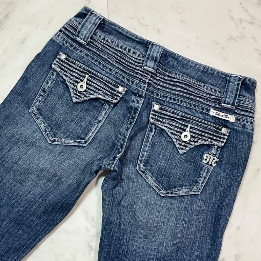 Miss me ミスミー フレアデニム ブーツカット デニム Y2K 27 - メルカリ