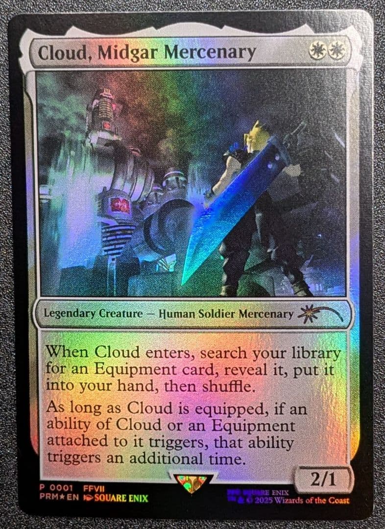 ミッドガルの傭兵、クラウド/Cloud, Midgar Mercenary フルアート)ミッドガルの傭兵、クラウド/Cloud, Midgar Mercenary