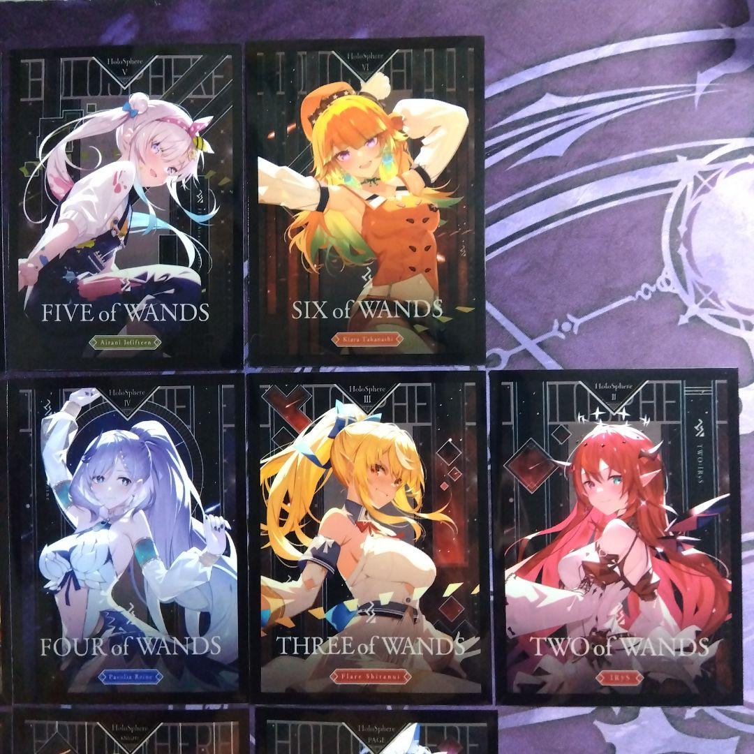 ホロライブ 混沌の女神様 全14種 計14枚 スリーブ 各1枚ずつ タロット