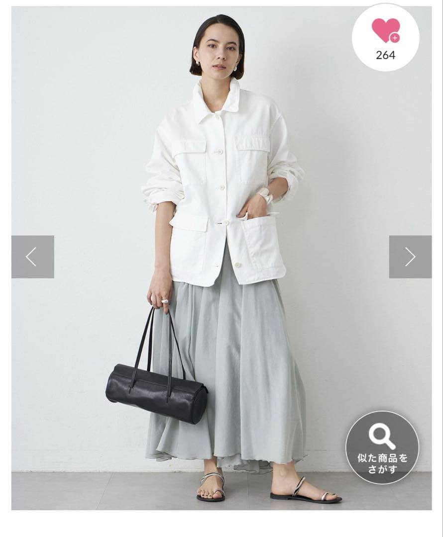 Whim Gazette ミリタリージャケット　新品未使用 Whim Gazette(ウィム ガゼット)の【15th】【Tribu-to】Animal Miltary