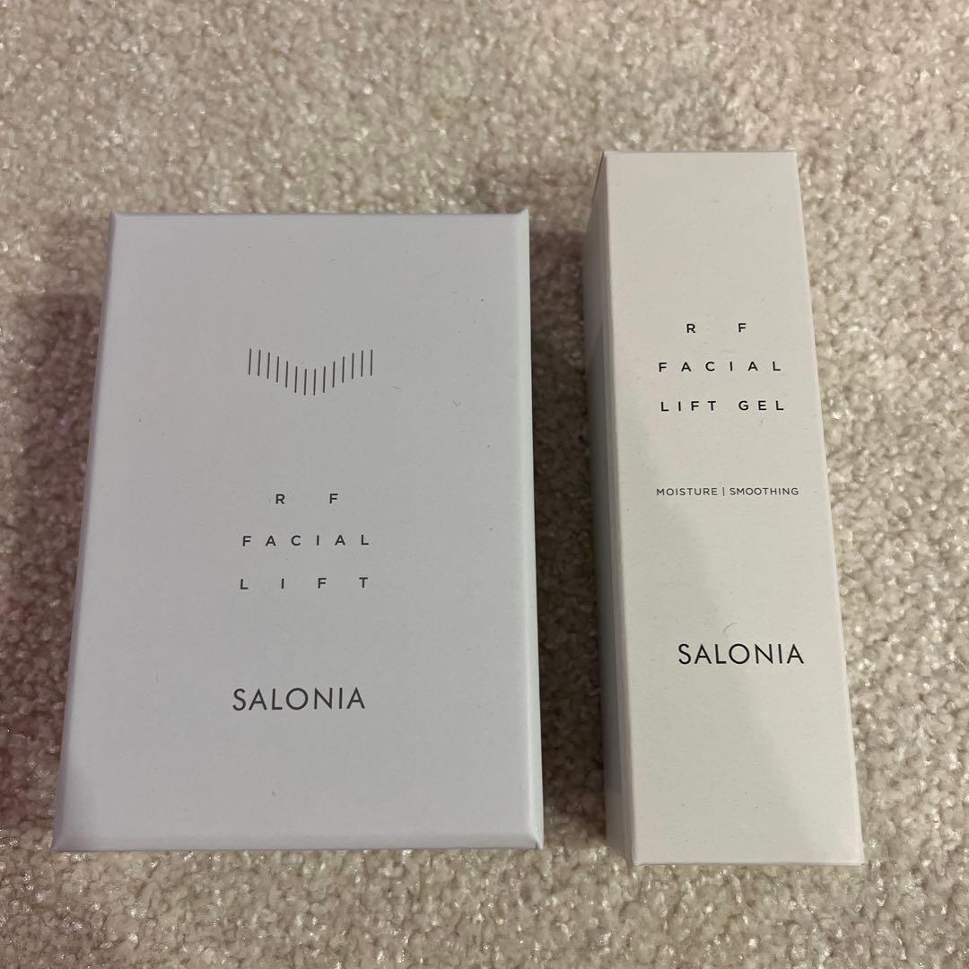 SALONIA 温感RF美顔器&フェイシャルリフトジェル