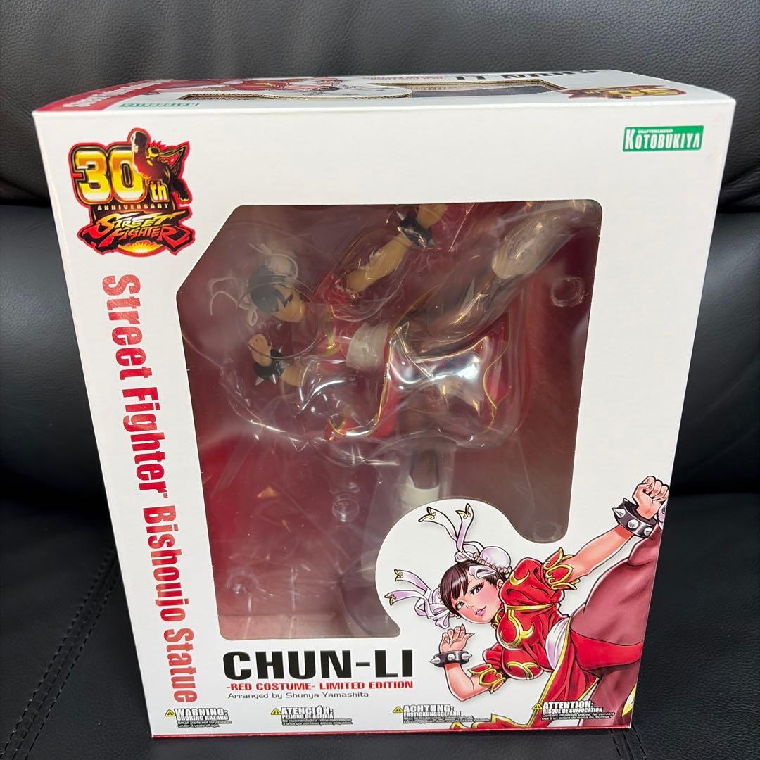 ストリートファイター 春麗　赤色コスチューム 限定版　コトブキヤ コトブキヤ 春麗 赤ver ストリートファイター STREET FIGHTER 美少女