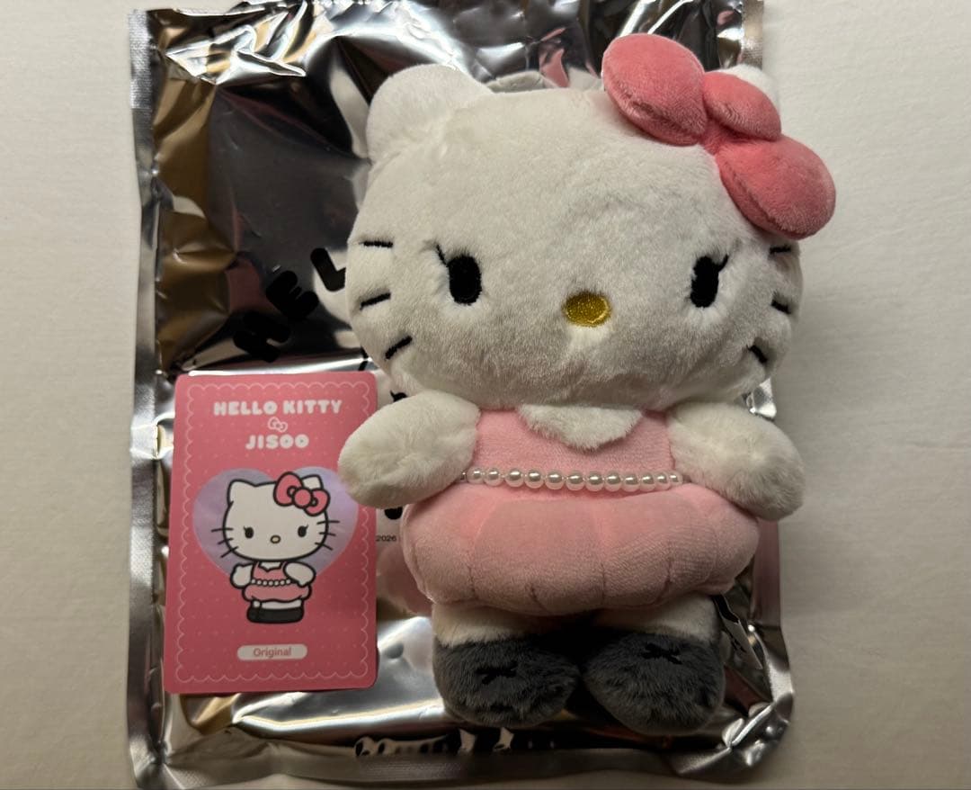 BLACKPINK ジス キティ ぬいぐるみ キーリング ピンク 韓国