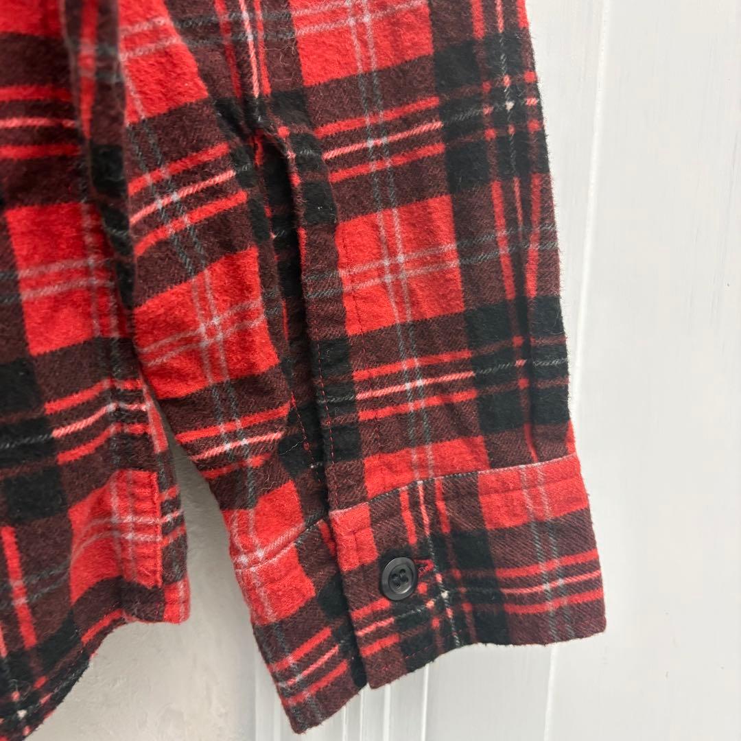 SUGAR CANE シュガーケーンチェック柄 ネルシャツ 男女兼用 カメカジ